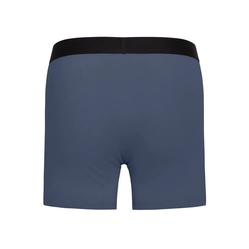 Wrangler 10-pack Comfort Cotton Rustler Boxer Briefs Men's L Blue Gray Charcoal